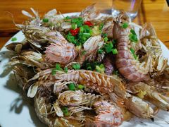 椒盐皮皮虾-海月湾海景餐厅( 嵊泗本地老字号店)