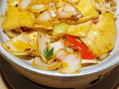 干锅千叶豆腐-吕氏疙瘩汤·海鲜新鲁菜(凯德mall新都心店)