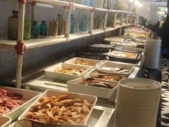 自助取餐区-锅儿欢海鲜火锅烤肉自助餐(东港凯虹店)