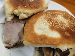 -京东一绝西海子西园烧饼夹肉
