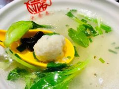 葱花鱼圆汤-大壶春生煎(四川中路店)
