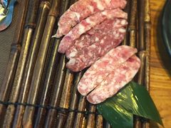台湾飞鱼籽香肠-黑牛の店·和牛烧肉(大悦城店)