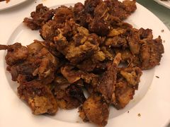 椒盐鸭架-万商花园酒店万雅轩中餐厅