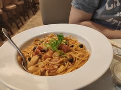 鲜茄芝麻汁元贝意粉-和平馆·地道港澳茶餐厅(西门口店)