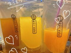 蜜桃乌龙茶-燃尖儿自助串串火锅(新业广场店)
