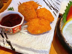 吉列黄金酥香蟹钳-桃太郎创作料理(大坪店)