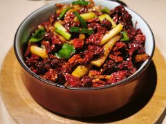 宫爆板筋-山石榴·贵州菜(丰盛里店)