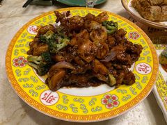 黑椒爆三样-那家小馆•北京菜•烤鸭(中关村店)