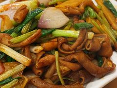 姜葱炒鹅肠-大唐靓汤江门私房菜(景田店)