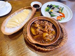 牛腩牛筋萝卜煲-熠盛粤味·顺德桑拿鸡(永康路店)
