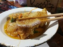 锅包肉-马路牙子地桌烤肉(工体店)