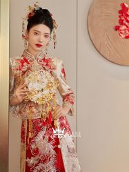 点击看大图 -艾拉·女王婚纱礼服馆