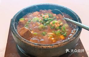 Handmade Black Tofu with Abalone Sauce