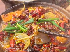 砂锅油泼毛血旺-罗妈砂锅(四川成都奎星楼店)