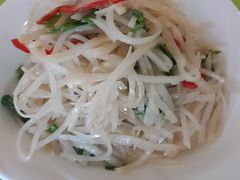 爽口芥丝-大眼锅贴水饺(河东店)