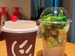 新鲜薄荷青柠气泡-WOW coffee