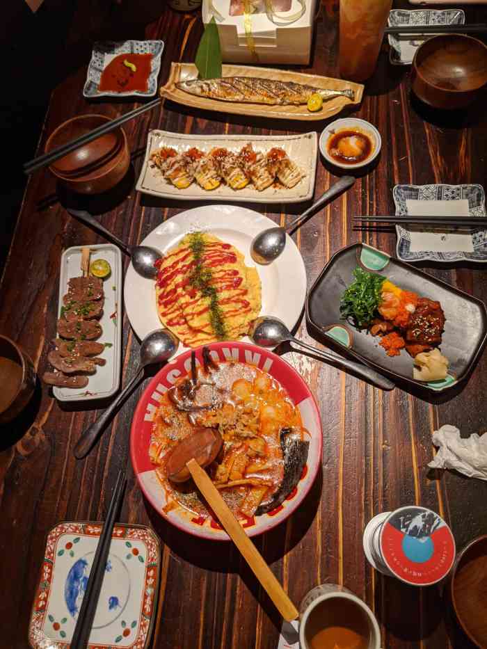 木村屋いざかや(九龙仓·深夜食堂店)-"抹茶大福很好吃,烤串中规中矩