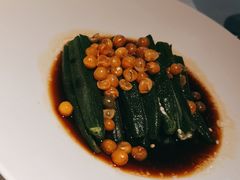 酥豆秋葵-旺顺阁鱼头泡饼(常营店)
