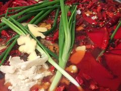 纯牛油锅底-黄潇洒老火锅(九眼桥宏济巷店)