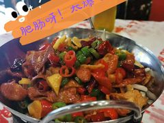 干锅肥肠-虎虎龙虾大排档(双井店)