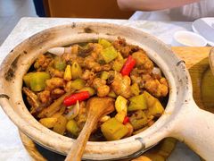 香辣酱啫牛蛙-啫·粤风料理·啫啫煲(仓山万达广场店)