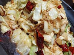 板筋炒大头菜-叶派龙虾•招牌香辣蟹·海鲜(中海国际店)