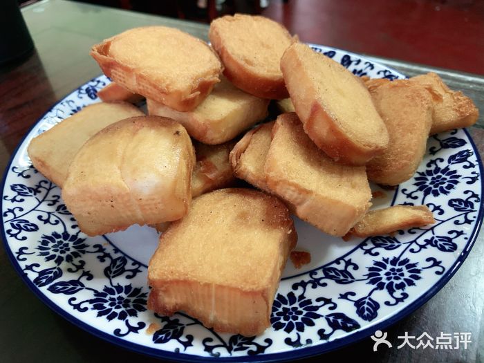 管记水席老店(仙果市街店)炸馍片图片
