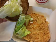 香辣鸡腿堡-肯德基(西单商场店)