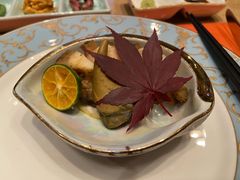 獭祭酒煮鲜鲍鱼-和·铁板烧·OMAKASE(望京昆泰嘉晟酒店)