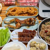 今天吃避风塘牛蛙 一整个外酥里嫩 简直太够味了