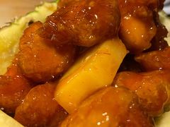 菠萝咕噜猴头菇-水木苼 蔬食料理