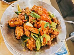 -尕盼舍连锁餐饮大盘鸡拌面王(中和美食街店)