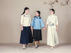-时光纪亲子全家福照相馆(静安店母女写真父母纪念照)