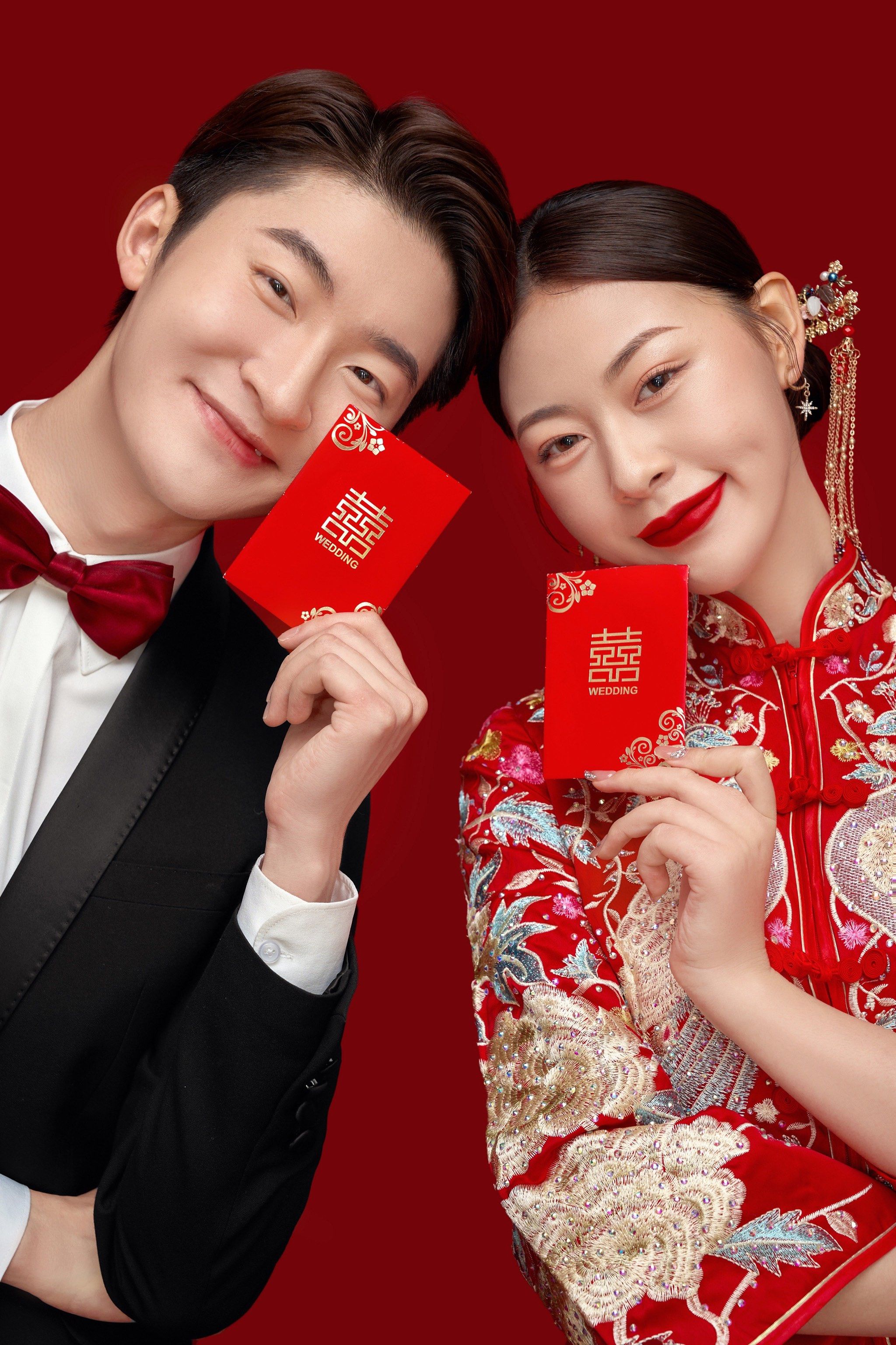 喜嫁 | 中式婚纱照|婚纱照风格推荐 |天津