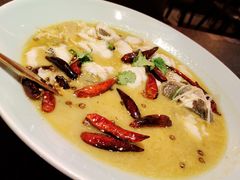 花间青椒鱼-丝路金桃·新疆菜(徐汇店)