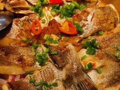 香煎海鲈鱼-汤城小厨•粤菜•靓汤(金宝街店)