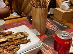 烤羔羊肉串-木屋烧烤(西南角店)