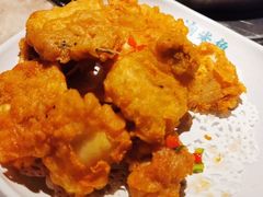 椒盐鱼腩-淘米捞·米汤脆鲩鱼火锅(福田皇岗店)