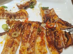 一整条大鱿鱼-喝丢一只鞋海鲜烧烤·海肠捞饭(文体街店)