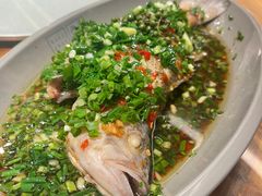 椒麻鲈鱼-巴厘龙虾·榜首油焖大虾(音乐学院·沿江酒馆店)
