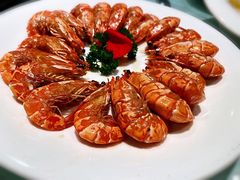 元宝煎红虾-申粤轩酒楼·三十年粤菜经典(丁香花园店)
