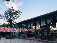 -田园东方蜜桃村的田野营地