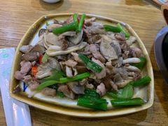 松茸炒肉-妈妈的味道(和顺古镇店)
