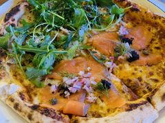 火鸡三文鱼双拼披萨-PIZZA BIANCA(万象城店)