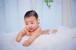 -海岸风光儿童摄影
