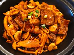 野山菌黑豆腐-峨嵋酒家(地安门店)