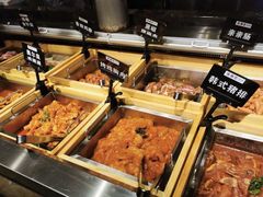 自助取餐区-韩京炭火烤肉自助料理(柯桥万达店)