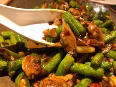 香辣豆角炒花蛤-新旺茶餐厅·早餐·夜宵(仙霞店)