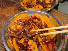 -拾光与烟火丨炭火串烧·自贡小活鲜(西村大院店)