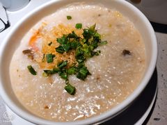 鲜虾瑶柱咸猪骨粥（碗）-吉旺港式餐厅(南方商城店)
